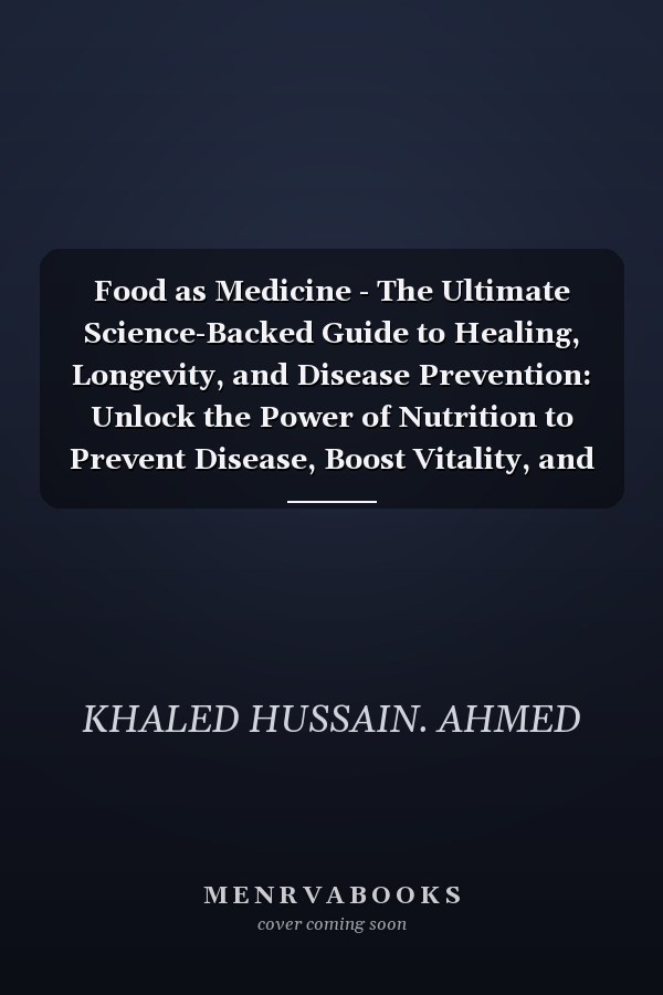 Food as Medicine - The Ultimate Science-Backed Guide to Healing, Longevity, and Disease Prevention: Unlock the Power of Nutrition to Prevent Disease, Boost Vitality, and Optimize Long-Term Health