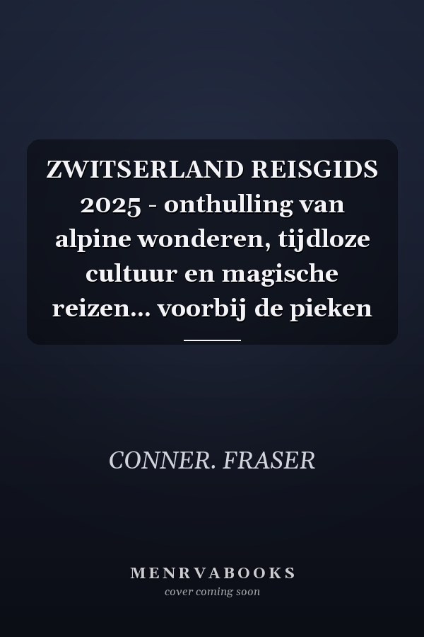 ZWITSERLAND REISGIDS 2025 - onthulling van alpine wonderen, tijdloze cultuur en magische reizen... voorbij de pieken