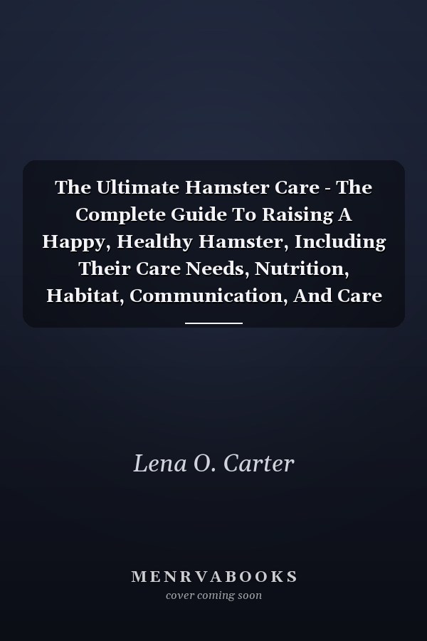 The Ultimate Hamster Care - The Complete Guide To Raising A Happy, Healthy Hamster, Including Their Care Needs, Nutrition, Habitat, Communication, And Care Tips For Beginners