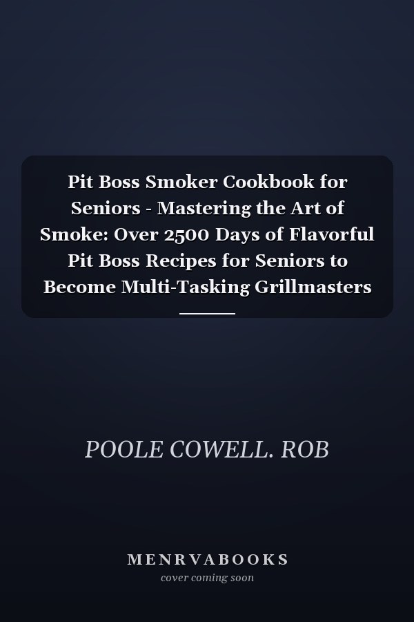 Pit Boss Smoker Cookbook for Seniors - Mastering the Art of Smoke: Over 2500 Days of Flavorful Pit Boss Recipes for Seniors to Become Multi-Tasking Grillmasters
