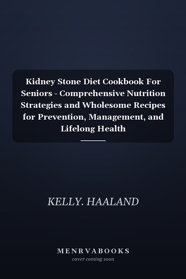 Kidney Stone Diet Cookbook For Seniors - Comprehensive Nutrition Strategies and Wholesome Recipes for Prevention, Management, and Lifelong Health