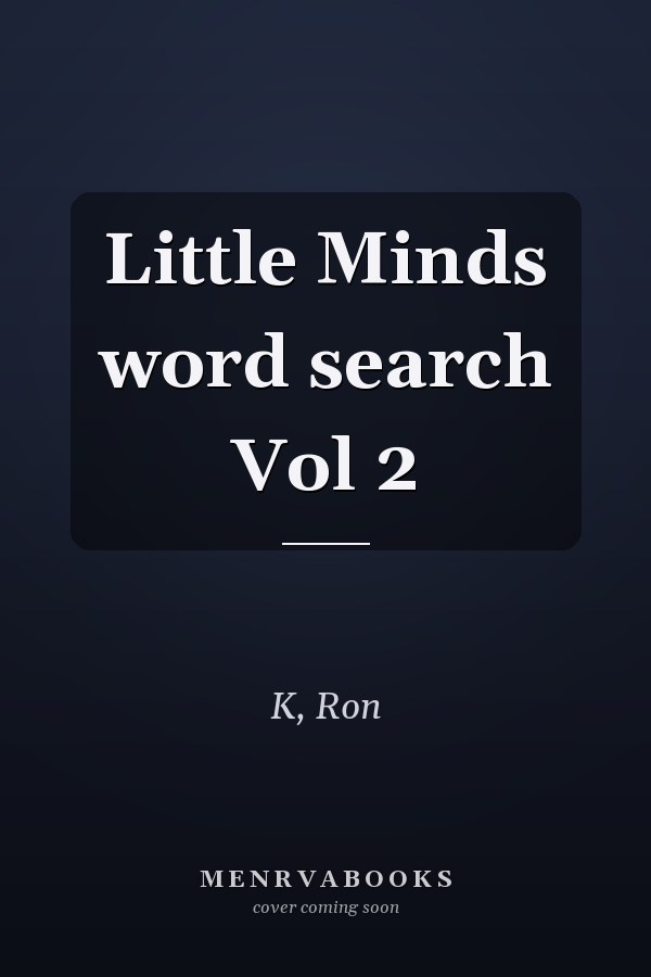 Little Minds word search Vol 2