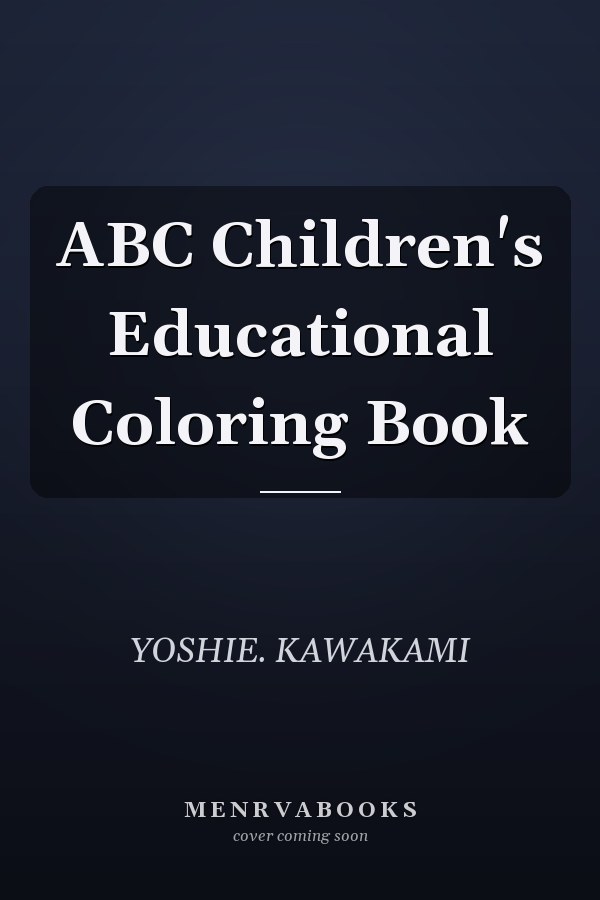 ABC Children's Educational Coloring Book