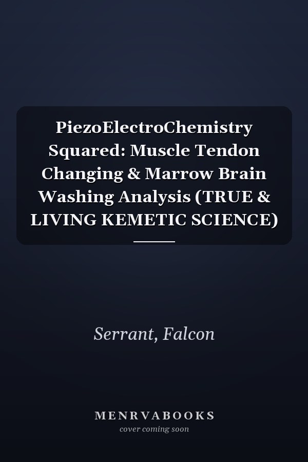 PiezoElectroChemistry Squared: Muscle Tendon Changing & Marrow Brain Washing Analysis (TRUE & LIVING KEMETIC SCIENCE)