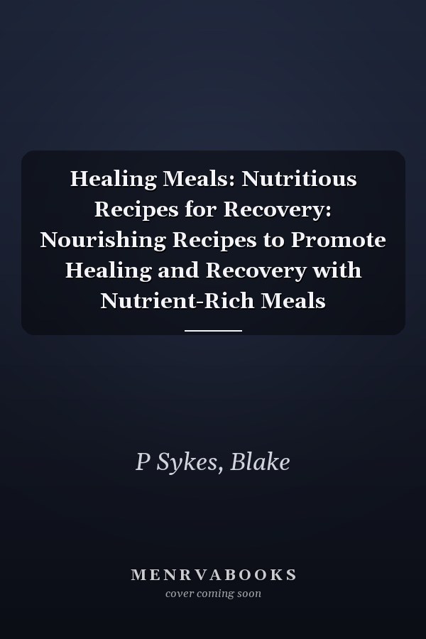 Healing Meals: Nutritious Recipes for Recovery: Nourishing Recipes to Promote Healing and Recovery with Nutrient-Rich Meals