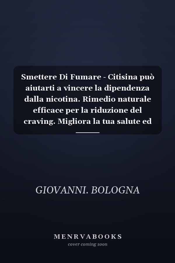 Smettere Di Fumare - Citisina può aiutarti a vincere la dipendenza dalla nicotina. Rimedio naturale efficace per la riduzione del craving. Migliora la tua salute ed elimina l'astinenza.
