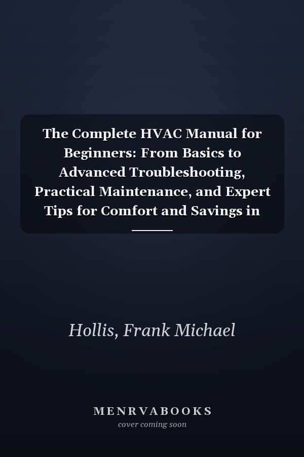 The Complete HVAC Manual for Beginners: From Basics to Advanced Troubleshooting, Practical Maintenance, and Expert Tips for Comfort and Savings in Residential & Commercial Spaces
