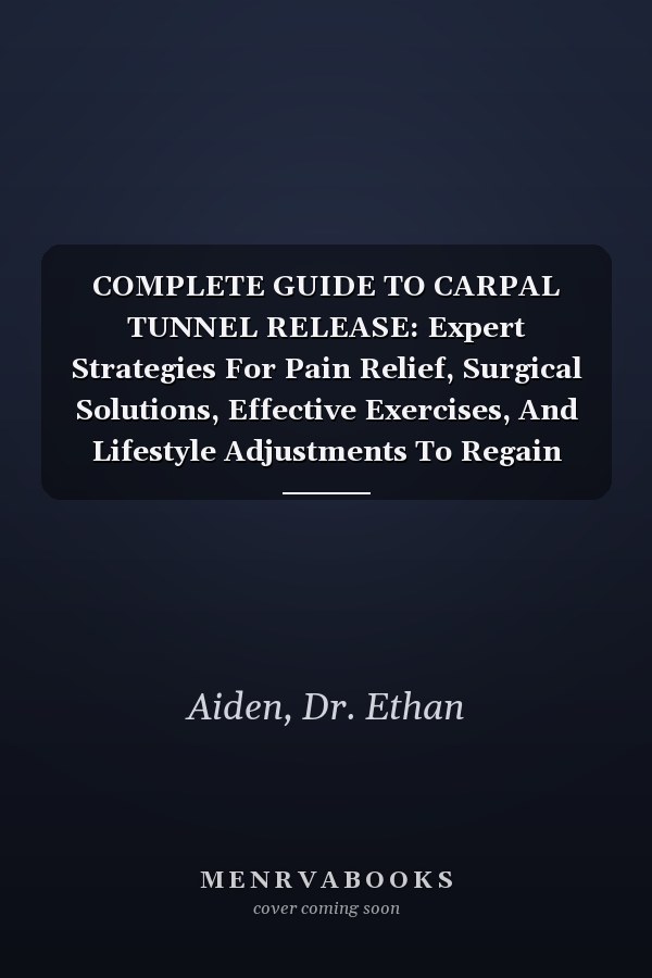 COMPLETE GUIDE TO CARPAL TUNNEL RELEASE: Expert Strategies For Pain Relief, Surgical Solutions, Effective Exercises, And Lifestyle Adjustments To Regain Hand Function And Prevent Recurrence