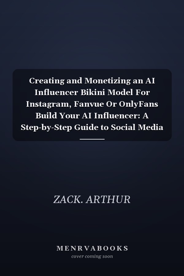 Creating and Monetizing an AI Influencer Bikini Model For Instagram, Fanvue Or OnlyFans Build Your AI Influencer: A Step-by-Step Guide to Social Media Success