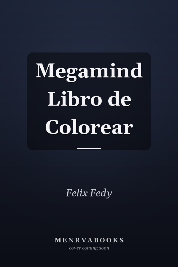 Megamind Libro de Colorear