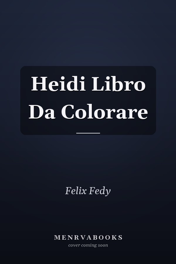 Heidi Libro Da Colorare