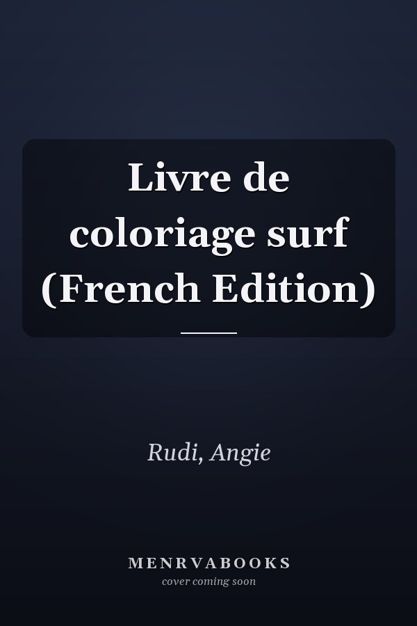 Livre de coloriage surf (French Edition)