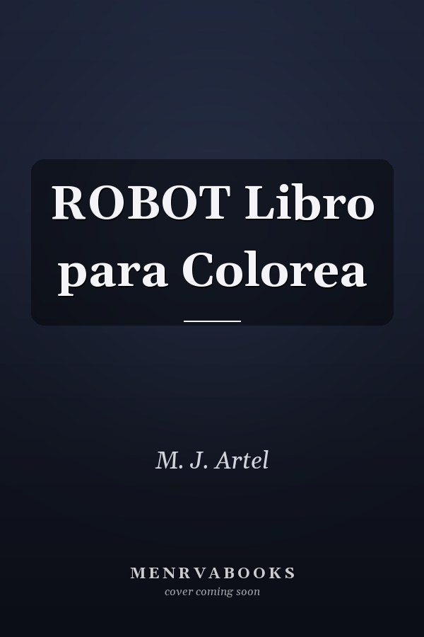 ROBOT Libro para Colorea