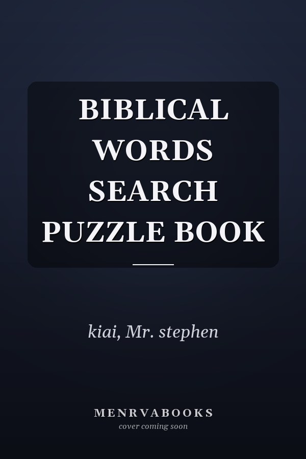 BIBLICAL WORDS SEARCH PUZZLE BOOK