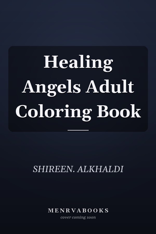 Healing Angels Adult Coloring Book