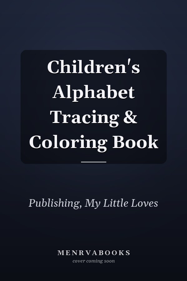 Children's Alphabet Tracing & Coloring Book