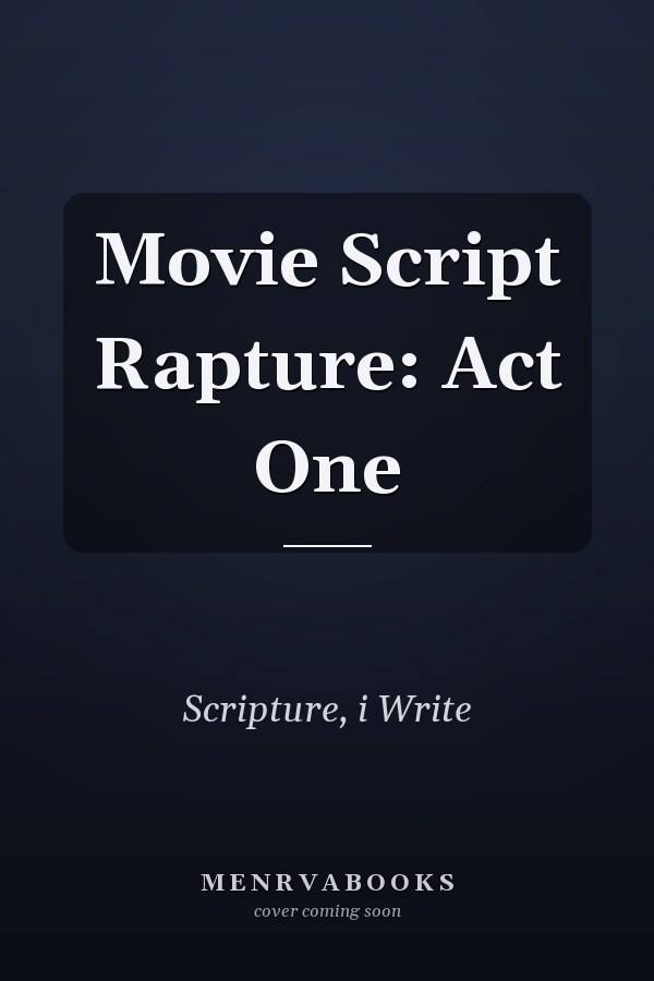Movie Script Rapture: Act One
