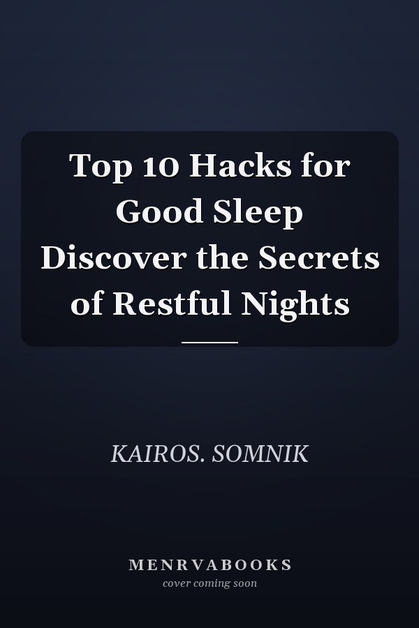 Top 10 Hacks for Good Sleep Discover the Secrets of Restful Nights