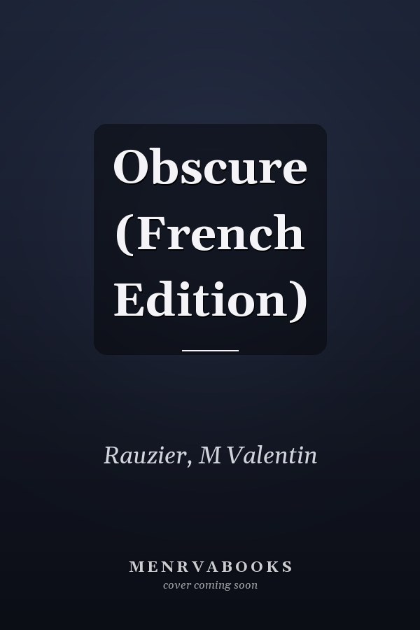 Obscure (French Edition)