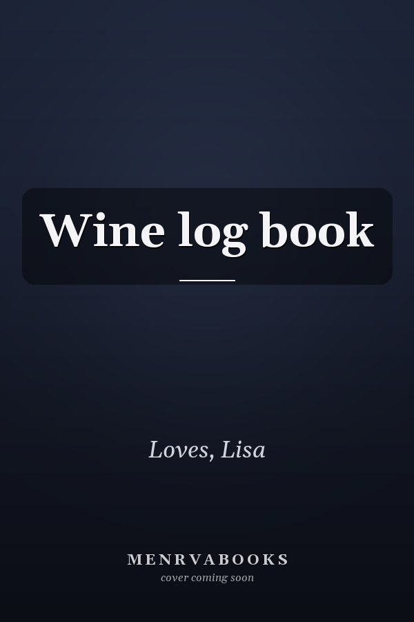 Wine log book