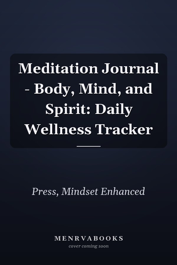 Meditation Journal - Body, Mind, and Spirit: Daily Wellness Tracker