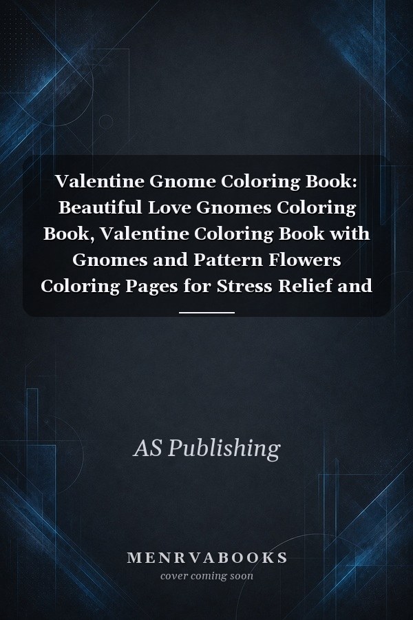 Valentine Gnome Coloring Book: Beautiful Love Gnomes Coloring Book, Valentine Coloring Book with Gnomes and Pattern Flowers Coloring Pages for Stress Relief and Relaxation Book