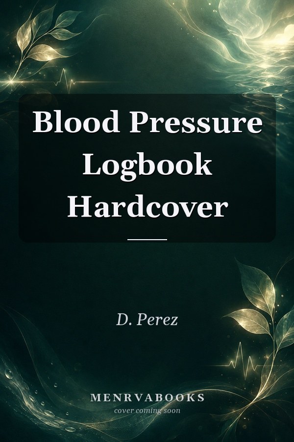Blood Pressure Logbook Hardcover