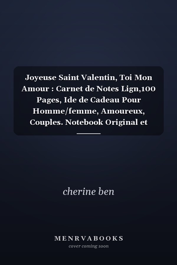 Joyeuse Saint Valentin,  Toi Mon Amour : Carnet de Notes Lign,100 Pages, Ide de Cadeau Pour Homme/femme, Amoureux, Couples. Notebook Original et Romantique, Fond Rose Avec des Petits Coeurs