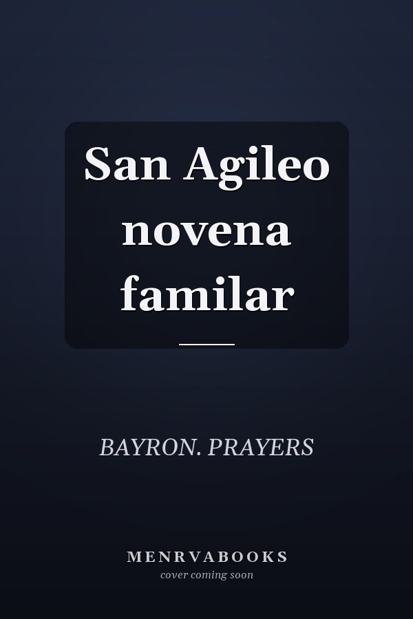 San Agileo novena familar