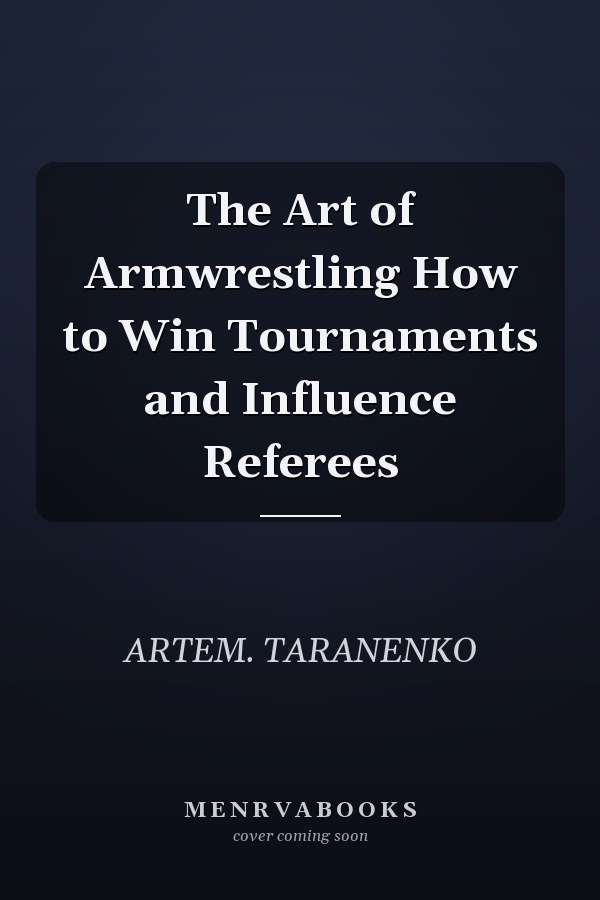 The Art of Armwrestling How to Win Tournaments and Influence Referees