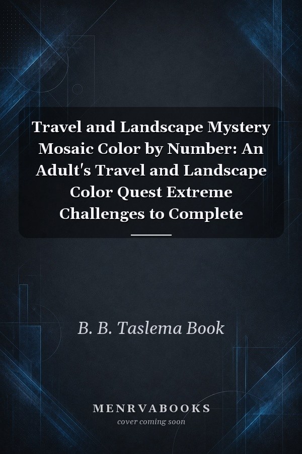 Travel and Landscape Mystery Mosaic Color by Number: An Adult's Travel and Landscape Color Quest Extreme Challenges to Complete