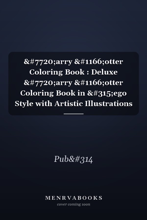Ḩarry Ҏotter Coloring Book : Deluxe Ḩarry Ҏotter Coloring Book in Ļego Style with Artistic Illustrations