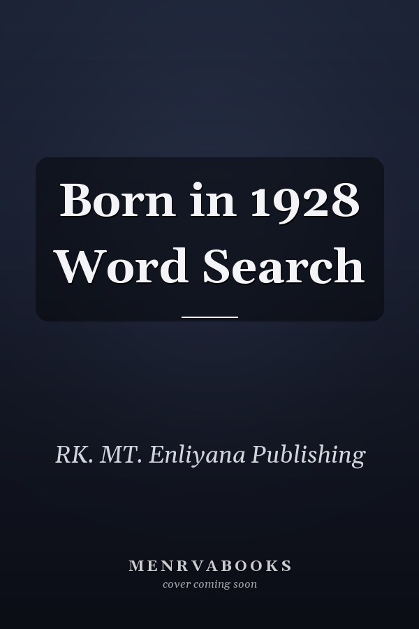 Born in 1928 Word Search