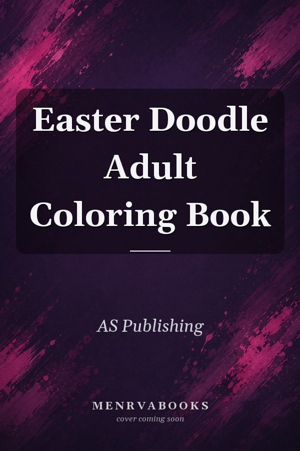 Easter Doodle Adult Coloring Book