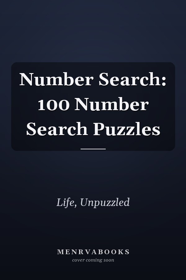Number Search: 100 Number Search Puzzles