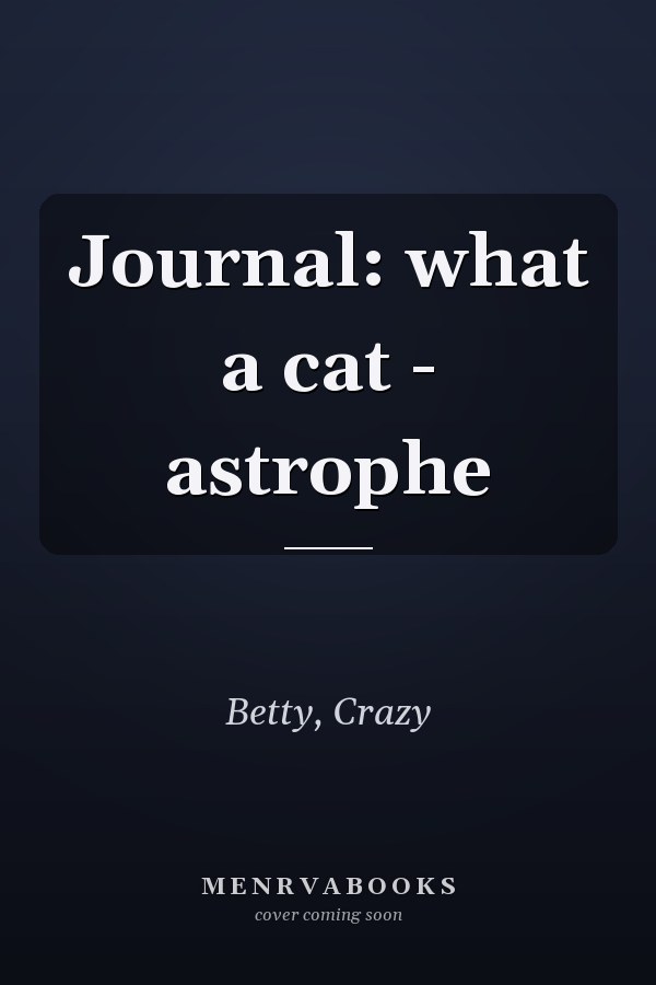 Journal: what a cat - astrophe