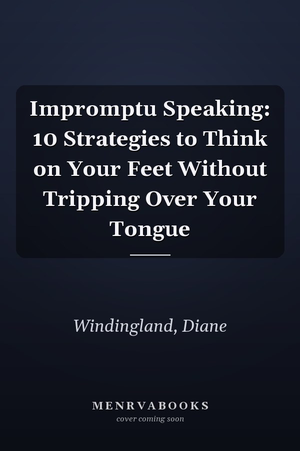 Impromptu Speaking: 10 Strategies to Think on Your Feet Without Tripping Over Your Tongue