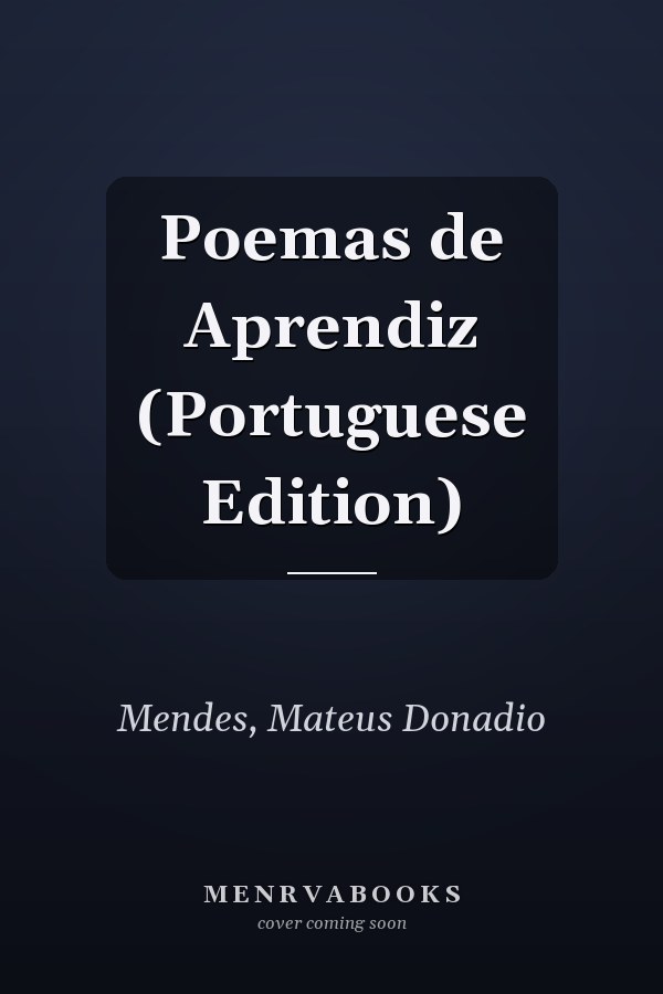 Poemas de Aprendiz (Portuguese Edition)
