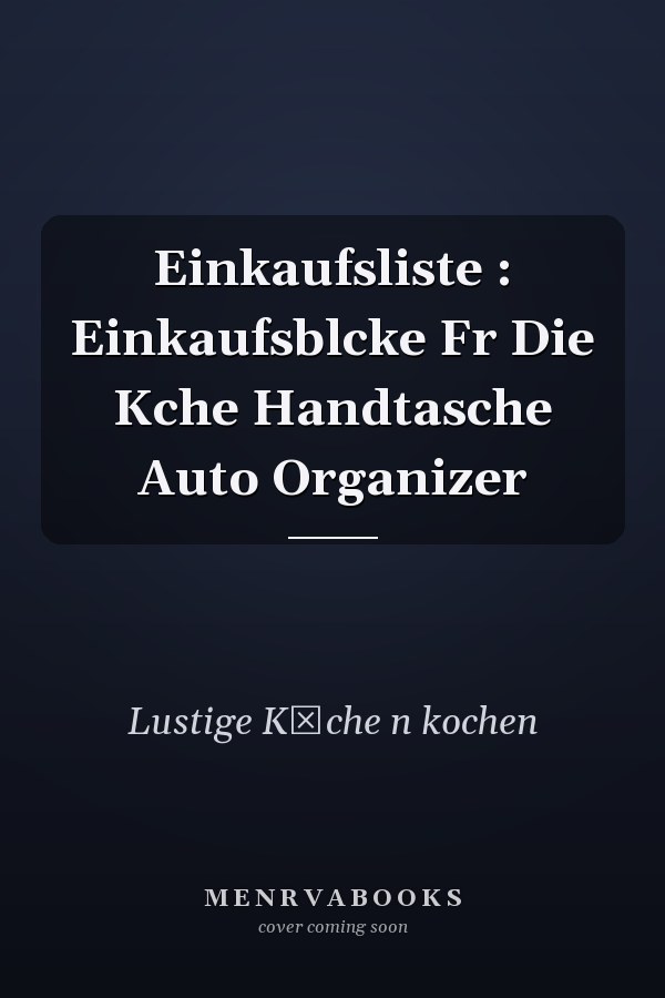 Einkaufsliste : Einkaufsblcke Fr Die Kche Handtasche Auto Organizer