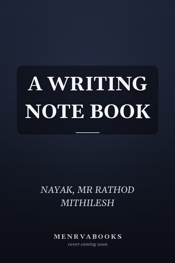 A WRITING NOTE BOOK