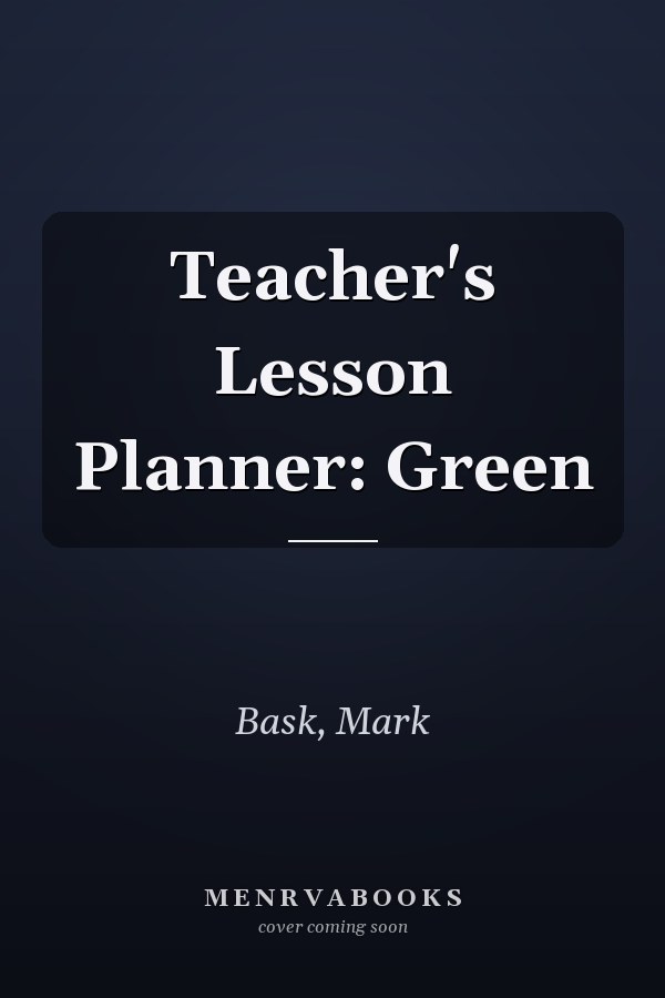 Teacher's Lesson Planner: Green