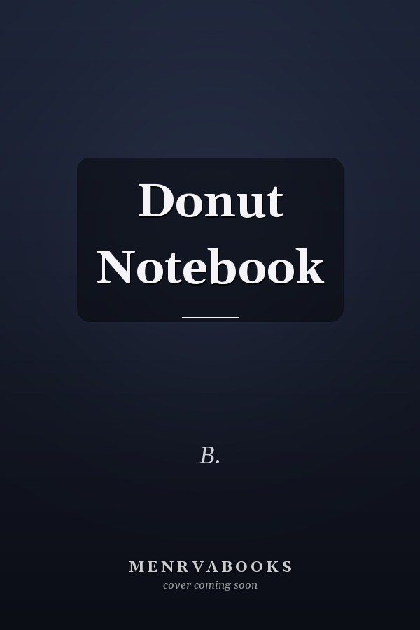 Donut Notebook
