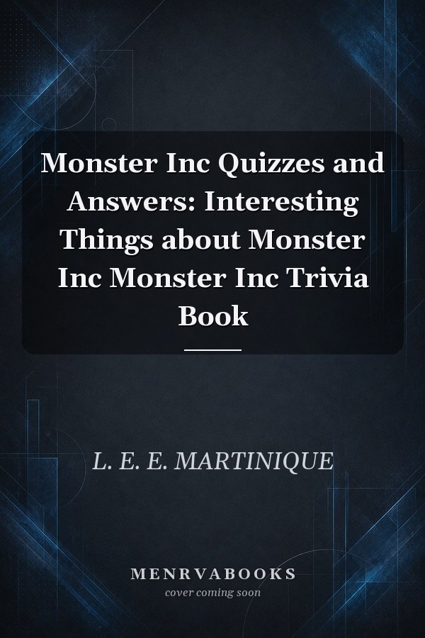 Monster Inc Quizzes and Answers: Interesting Things about Monster Inc Monster Inc Trivia Book