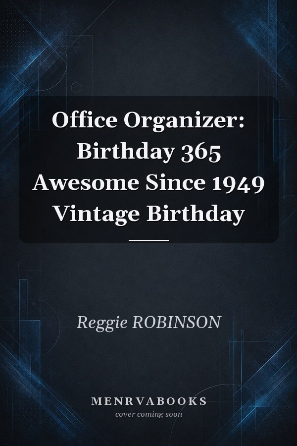 Office Organizer: Birthday 365 Awesome Since 1949 Vintage Birthday