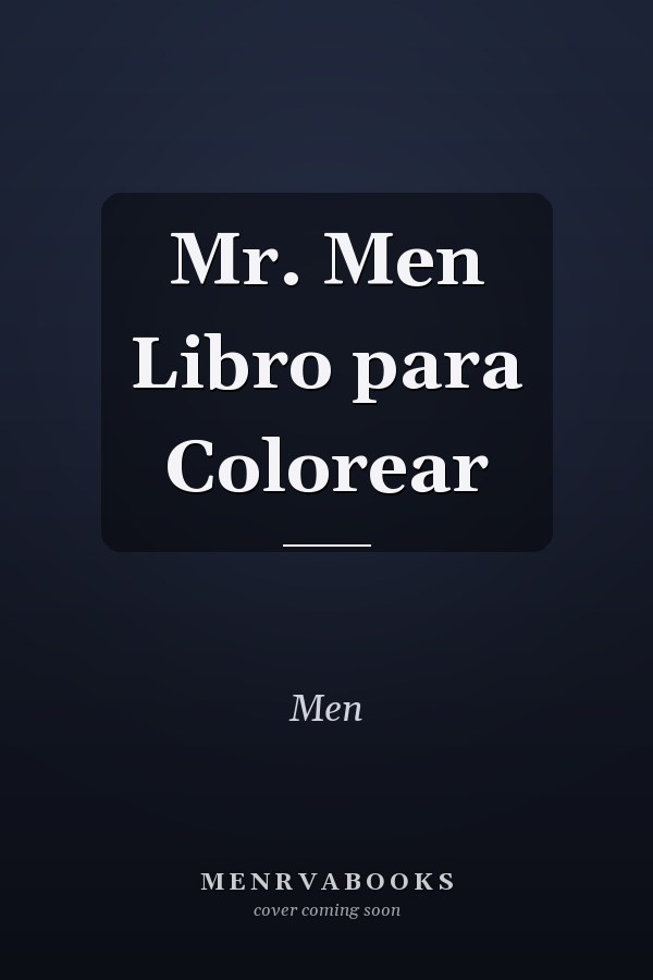Mr. Men Libro para Colorear
