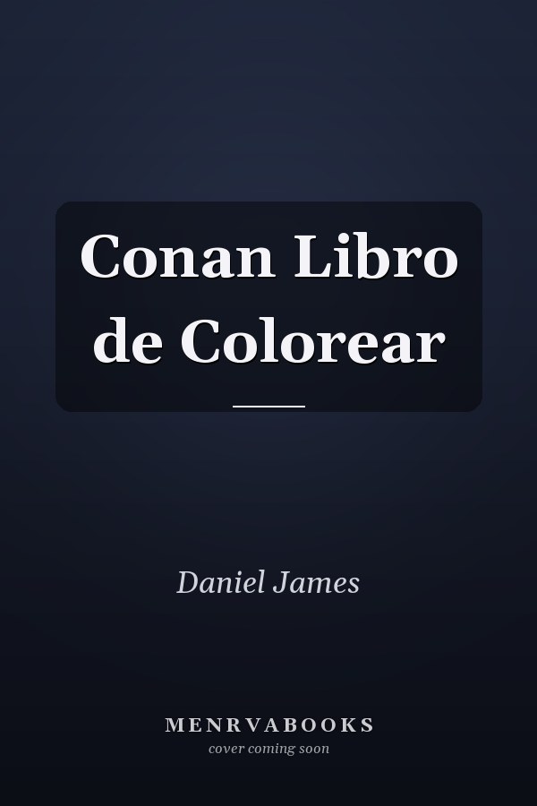 Conan Libro de Colorear