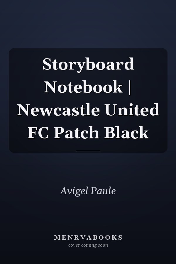 Storyboard Notebook | Newcastle United FC Patch Black