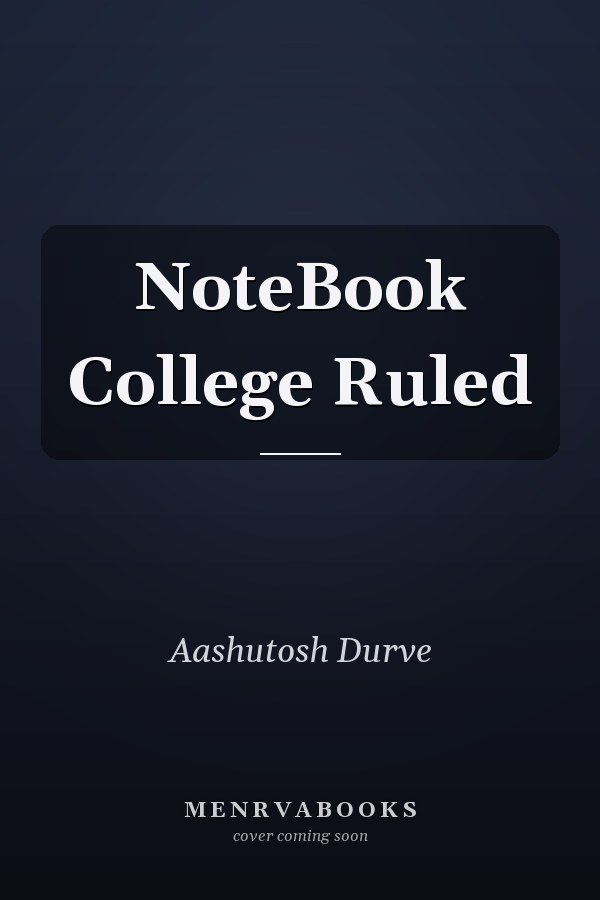 NoteBook College Ruled