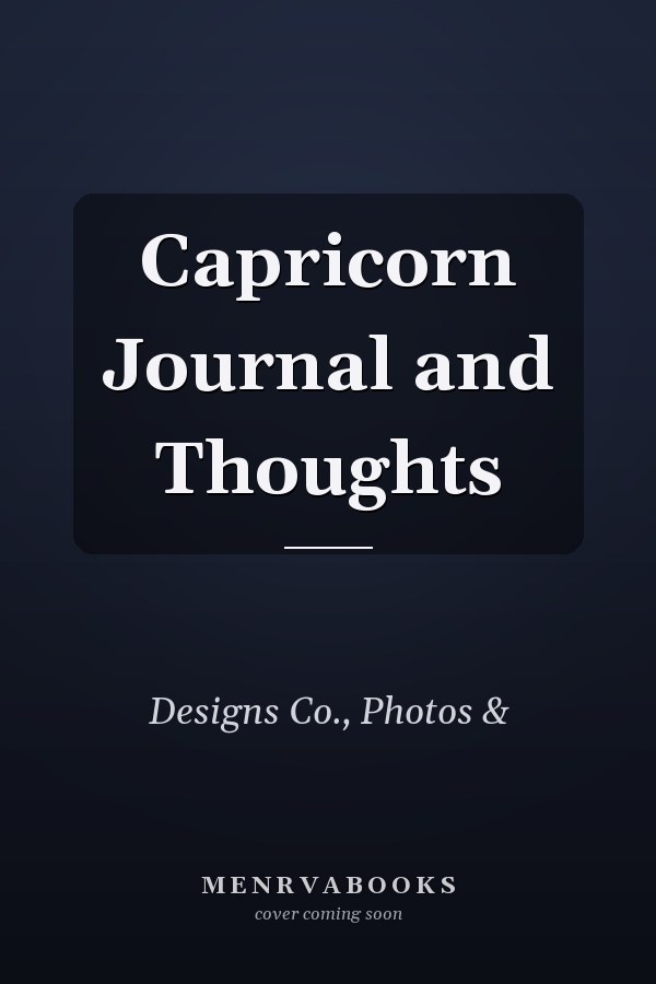 Capricorn Journal and Thoughts