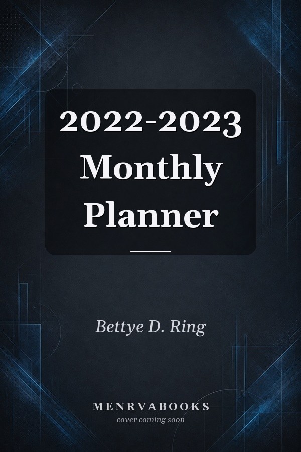 2022-2023 Monthly Planner
